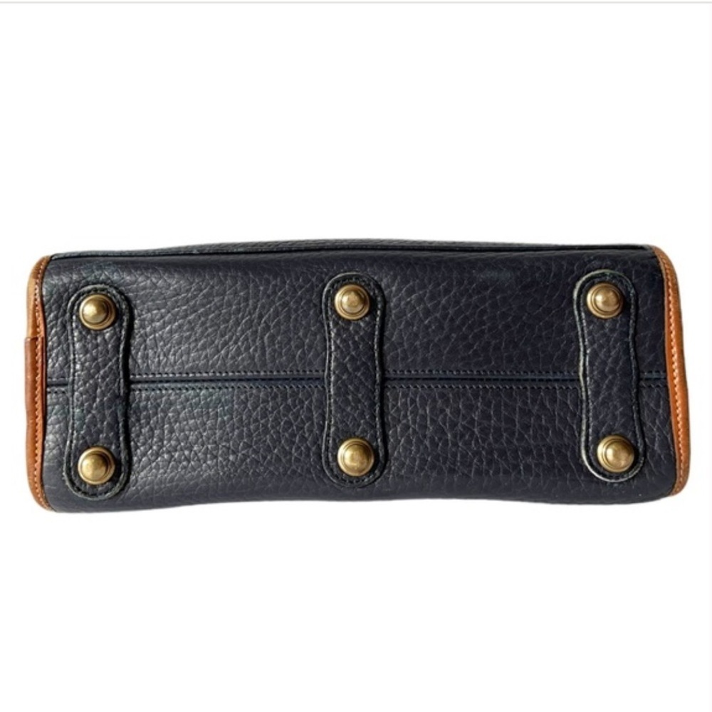 Dooney & Bourke Vintage/Brown Navy Medium Essex Bag - Picture 4 of 14